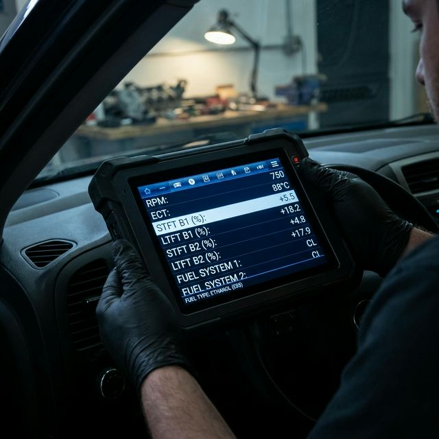 Ecran Live Data LTFT STFT