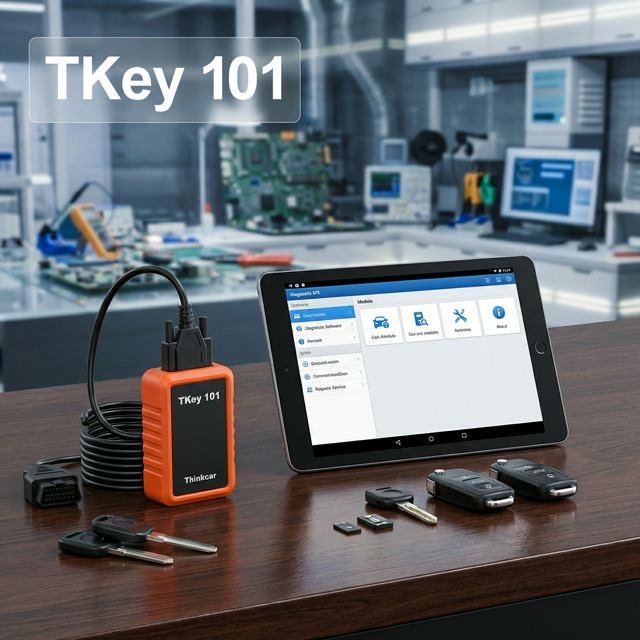 Test Thinkcar Tkey 101 programmateur clé